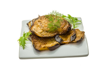 Grilled eggplant