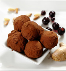 chocolate truffles