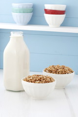 Delicious healthy crunchy cereal