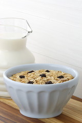 Delicious healthy breakfast