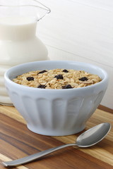Delicious healthy breakfast
