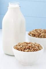 Delicious healthy crunchy cereal