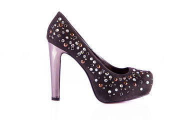 Obraz premium women shoes isolated on white background