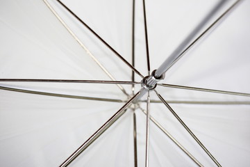 Obraz premium white umbrella covered texture