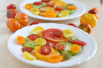 Bunter Tomaten Salat