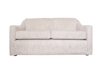 sofa isolated, furniture  on white background