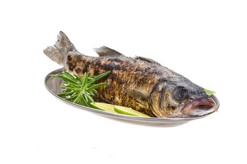 Roasted seabass