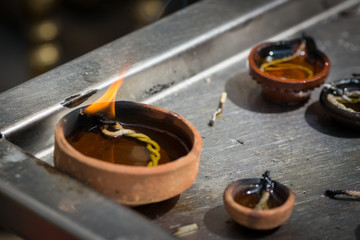 Oil lamps