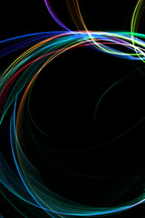 abstract colorful circles