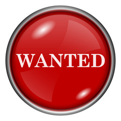 Red round glossy icon