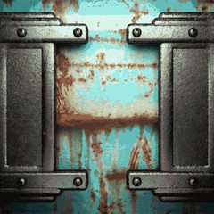 Old metal background