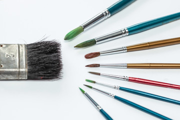 painting brushes