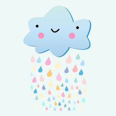 fun with a rain cloud