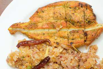 Thai grilled chicken.