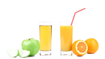 Apple and orange juice