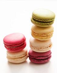 Tasty colorful macaroon