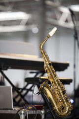 Saxophone on the Stage