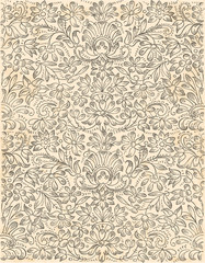 Doodle floral Pattern