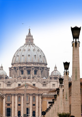 Italy. Rome. Vatican. St Peter's Basilica.