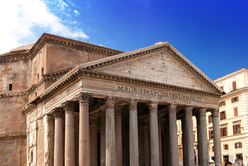 Italy. Rome. An ancient Pantheon