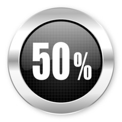 50 percent icon