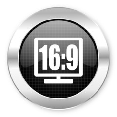 16 9 display icon