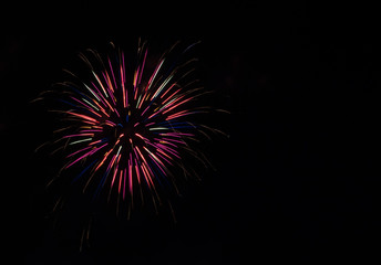 Fototapeta premium Feu d'artifice
