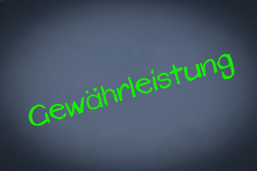 Gewährleistung