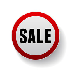 Sale sign vector