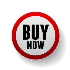 Buy now vector sign