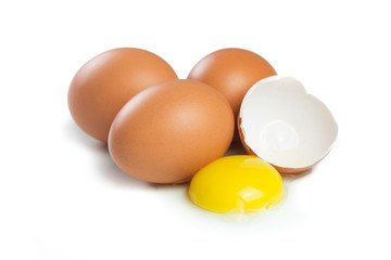 Brown eggs