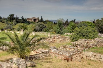 vue aerienne d'athenes