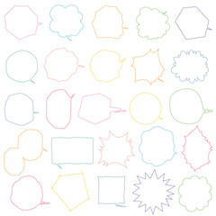 dotted speech bubble