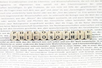 Fototapeta premium Philosophie