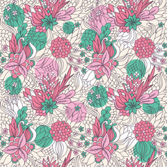 Seamless floral pattern