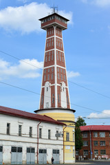 Rybinsk, Russia. Old fire tower