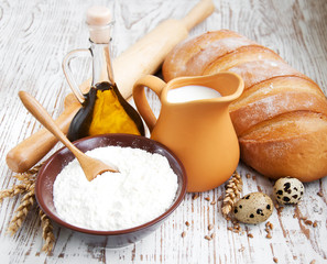milk and bread