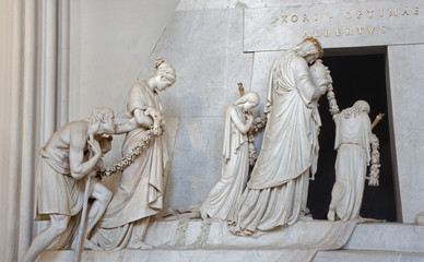 Naklejka premium Vienna - Tomb of Marie Christine daughter of Maria Theresia