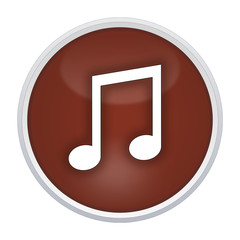 note icon brown blue circle