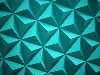 Abstract blue polygonal