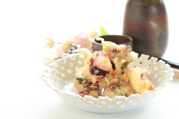 Japanese cuisine, Octopus Tempura