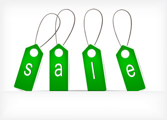 Green Signs. Sale