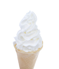 soft serve ice cream