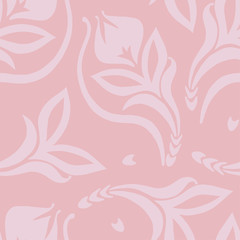 pink floral pattern