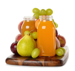 Fresh juice and fruit