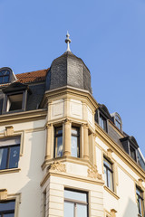 Fototapeta na wymiar luxury buildings and flats in berlin, germany