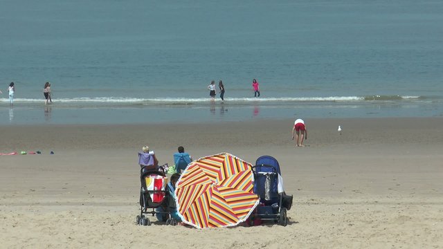 soleil sur la c&ocirc;te d'opale