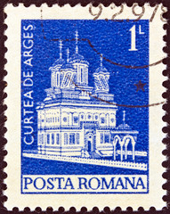 Curtea de Arges cathedral (Romania 1974)