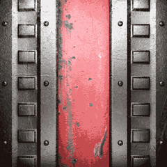 Old metal background