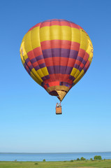 Naklejka premium Ежегодный фестиваль воздухоплавания в Переславле Залесском